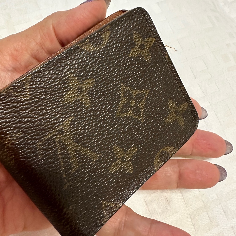 🧿Louis Vuitton mini wallet only x bills very vintage discontinued - Picture 11 of 15